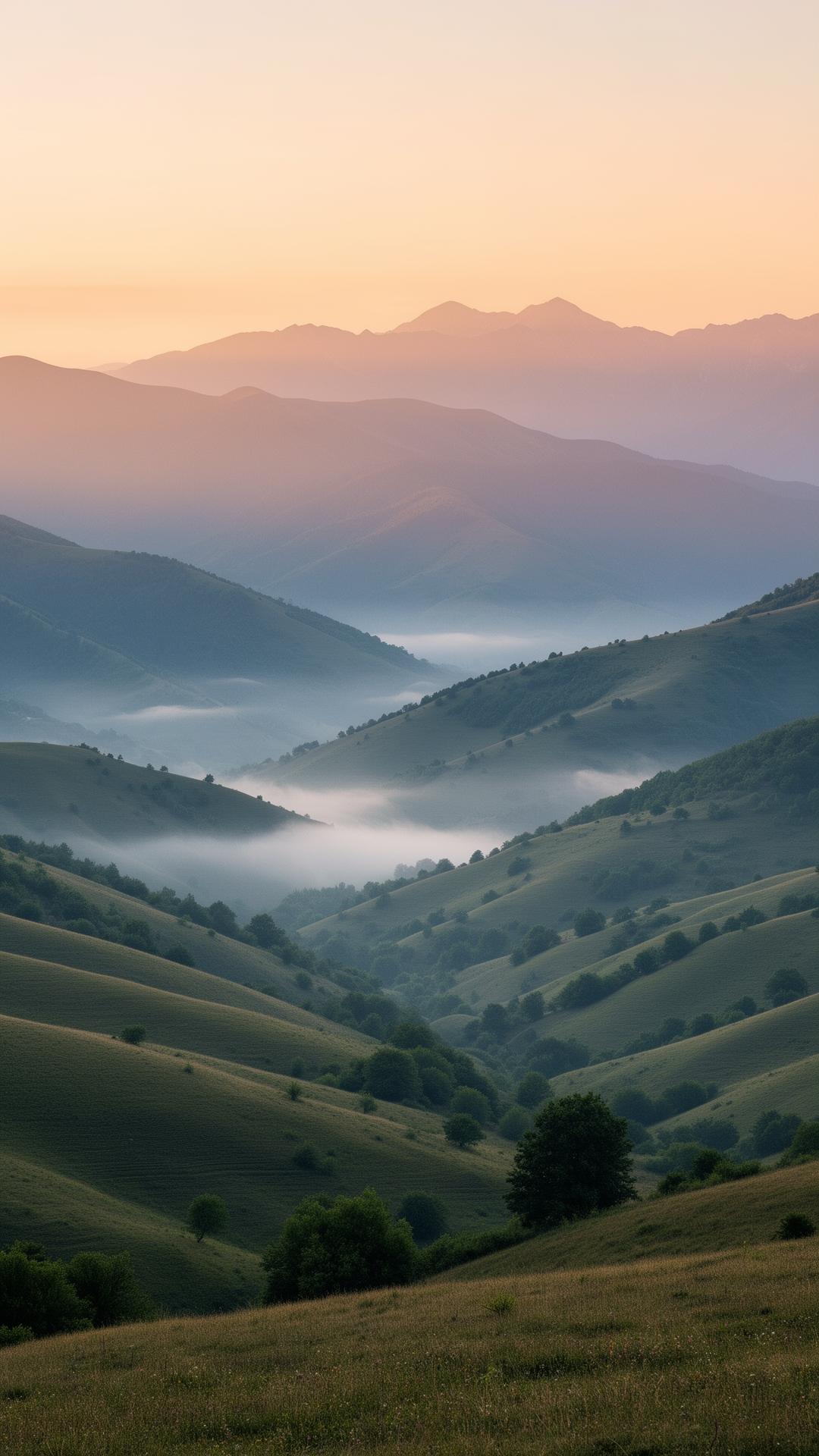 Georgian mountain landscape